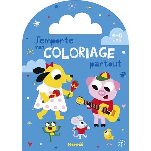 J'emporte Mon Coloriage Partout (Animaux Musique)