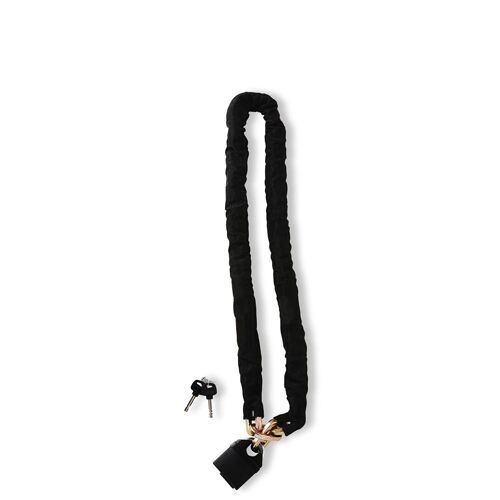Antivol Cha?Ne Gaine Tissu Avec Cadenas 1,5m Um