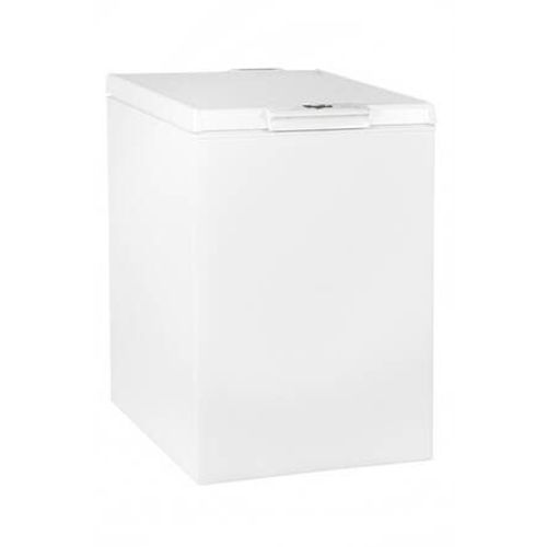 Congélateur coffre Whirlpool WHS1421 - 57.3x64.2x86.5 cm (lxpxh) - 132 litres - classe F - blanc