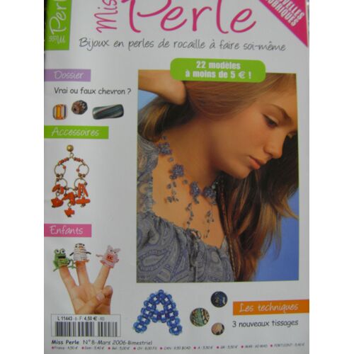 Miss Perle 8 Bijoux En Perles De Rocaille À Faire Soi-Même