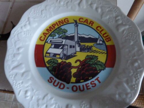 Assiette Camping Car Club Du Sud Ouest
