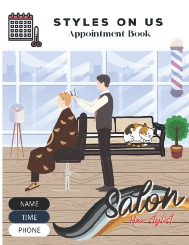 Appointment Book For Hair Stylist: 4 Column Appointment Book For Hair Stylist,Salon,Barber | "8.5x"11 Inches, 100 Pages.