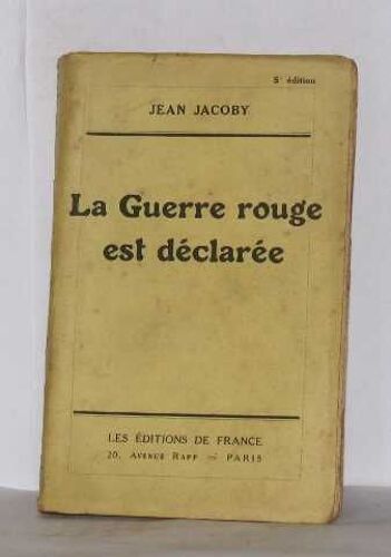La Guerre Rouge Est Déclarée