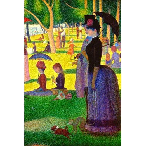 A Sunday Afternoon On The Island Of La Grande Jatte Georges Seurat Notebook: Blank Lined Journal