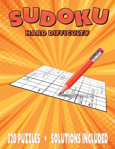 Sudoku Hard Puzzles For Adults -