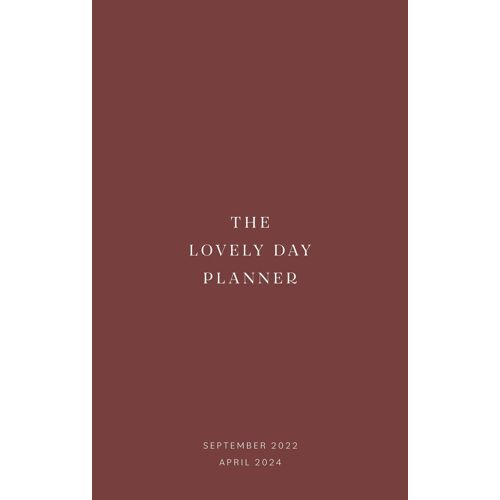 The Lovely Day Planner