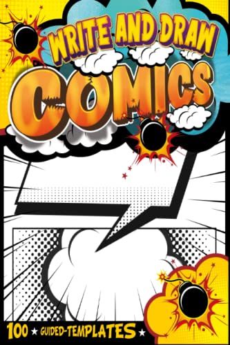 Comic Book Blank Notebook: Color Activities To Get Busy Drawing And Coloring A Stunning Blank Comic Book | Comics Preschool Learning Busy Book