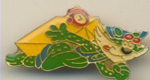 Pins - 3 Suisses - Léopard Vert - Livraison Colis