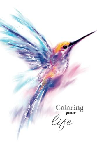 Sketchbook: 12.7 X 9.25, 200 Pages: Coloring Your Life - Be Creativ And Flippy