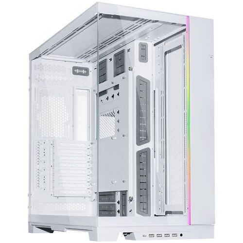 Boitier PC Grand Tour E-ATX Lian-Li O11 Dynamic Evo XL avec panneaux vitrés - Blanc