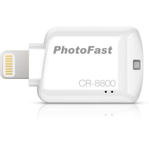 PhotoFast CR-8800 - Lecteur de carte (microSD, microSDHC, microSDXC) - Lightning