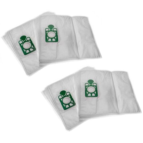vhbw 20x Sacs compatible avec Numatic HZQ200, Hetty HET200-A, Henry PVR200-A, HZQ250 aspirateur - microfibre non tissée, 40cm x 41cm blanc