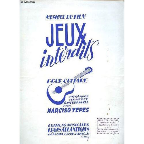 Jeux Interdits.