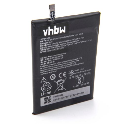 Vhbw Batterie Compatible Avec Lenovo Vibe P2, P2c72 Téléphone Portable (5000mah, 3,85v, Li-Polymère)