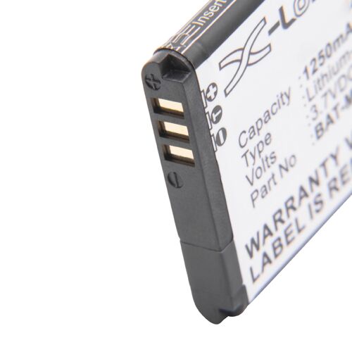 vhbw Batterie compatible avec Honeywell Captuvo 70e, 75e, SL22, SL22 Sled, SL42, SL42 Sled, SL62 ordinateur handheld (1250mAh, 3,7V, Li-ion)