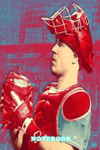 Notebook : Jacob Tyler Realmuto Lined College Ruled Paper,6x9 100 Pages, Thankgiving Notebook Journal, Matte Finish Cover #166