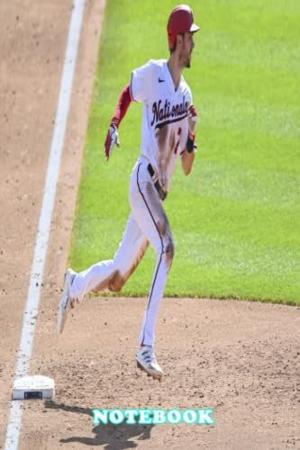 Notebook : Trea Turner Lined Notebook Journal, 100 Pages - Thankgiving Notebook Blank Ruled Writing Journal #512