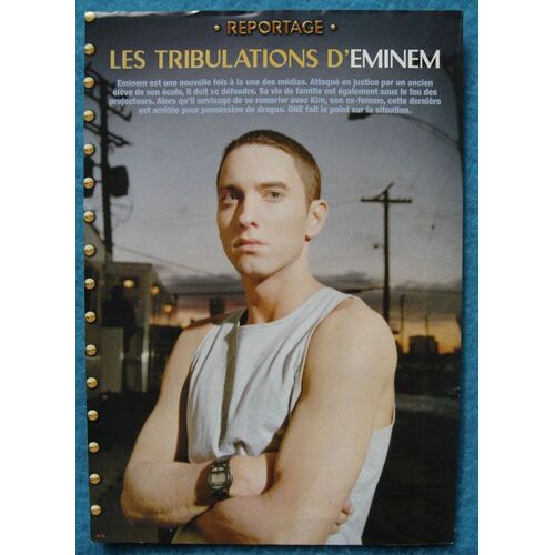 One De 2002, Coupure De Presse, Eminem