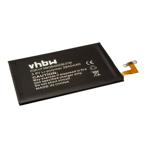 Vhbw Batterie Compatible Avec Htc One Me, M9 Plus, M9, M9pw, M9+, M8s, Hima Téléphone Portable (2840mah, 3,8v, Li-Polymère)