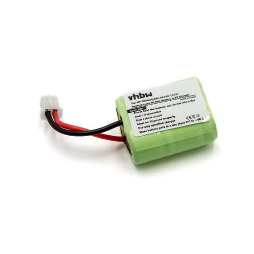 Vhbw Batterie Compatible Avec Nobark 10r, Sbc-10r Bark Controller, Scb-10r Collier De Dressage (80mah, 4,8v, Nimh)