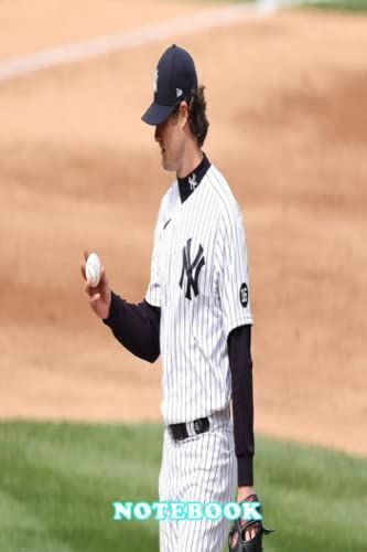 Notebook : Gerrit Cole Lined Notebook, 100 Blank Pages, Thankgiving Notebook Journal, 6x9 Inches, Matte Finish Cover #175