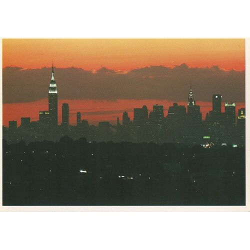 New York City - Brilliant Sky At Dusk