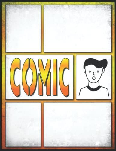 Libreta Para Dibujar Cómic: Libro De Actividades De Historietas En Blanco Para Chicas Que Les Encanta Aprender A Dibujar Manga - Cuaderno De Bocetos De Cómic | Regalos Niñas 6 Años