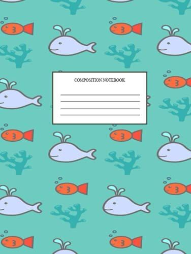 Notebook: Wide-Ruled, 8.25 X 11, Soft Cover,100 Pages, For Kids, Teens, And Adults (Composition Notebooks)