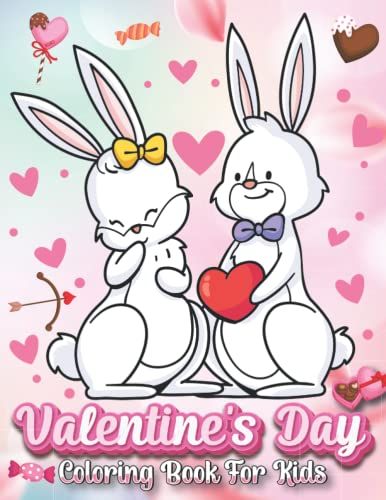 Valentine's Day Coloring Book For Kids: Coloring Book For Valentine's Gift | Valentine's Day Coloring Book For Kid's