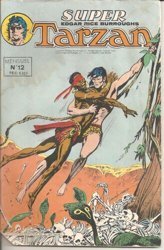 Super Tarzan N° 12 : " Le Ravin Des Cobras "