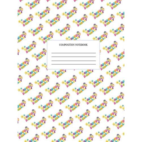 Notebook: Wide-Ruled, 8.25 X 11, Soft Cover,100 Pages, For Kids, Teens, And Adults (Composition Notebooks)