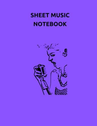 Sheet Music Notebook | Wide Staff Music Paper | Blank Sheet Music Notebook: Staff Paper Pad | Premium White Paper | 120 Pages, 7 Staves Per Page | Full 8,5'' Wide X 11'' High