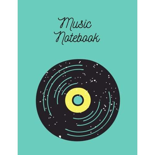 Sheet Music Notebook | Wide Staff Music Paper | Blank Sheet Music Notebook: Staff Paper Pad | Premium White Paper | 120 Pages, 7 Staves Per Page | Full 8,5'' Wide X 11'' High