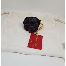 Doudou Plat Blanc Ours Kilt Natalys Peluche Carre Ourson Jouet Bebe Naissance Comforter Teddy Bear Natalis Baby