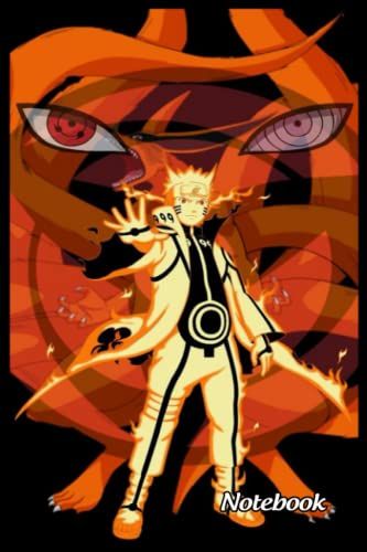 Notebook - Top Manga For Lock Screen Wallpaper Journal 93: College Ruled Journal_6in X 9in X 114 Pages Blank Journal With Black Cover Perfect Size