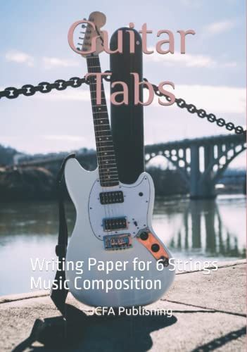 Guitar Tabs: Writing Paper For 6 Strings Music Composition
