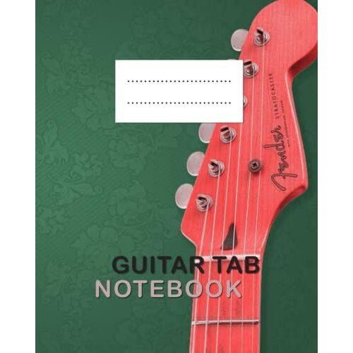 Guitar Tab Notebook For Musicians: Guitar Tablature Manuscript Pad With Chord Boxes For Musicians And Artists | 100 Pages | 8x10 In |