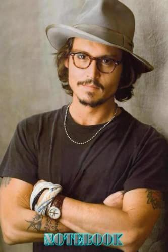 Notebook : Johnny Depp Day Planner Notebook Great For Birthday Or Christmas Gift Home Or Work Vol #504