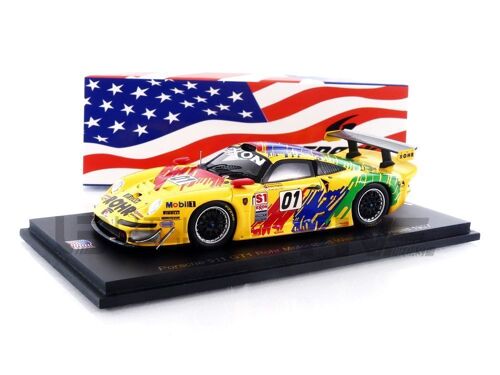 Spark 1/43 - Porsche 911 Gt1 - Winner Las Vegas 1997 Us211-Spark