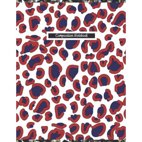 Notebook Leopard Color Design: Notebook For Animal Skin Cover Pattern