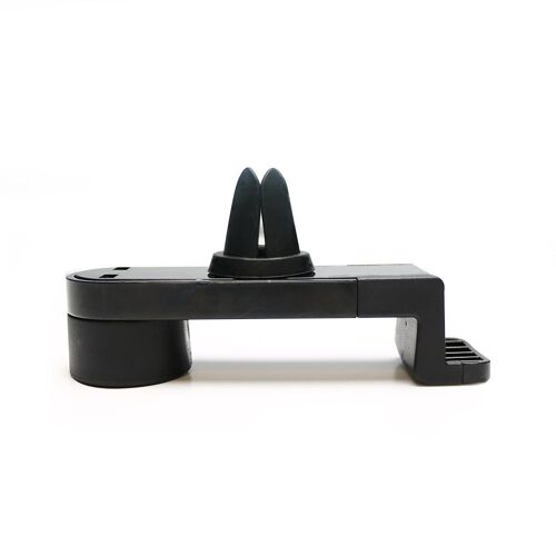 Support de téléphone design pour grille de ventilation - noir