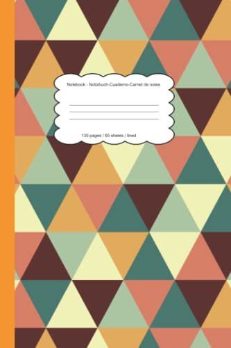 Notebook: Notizbuch, Schulheft Oder Schreibheft, Merkheftchen, Ideenbuch. Schöne Abstrakte Kunst.