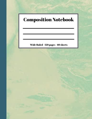 Composition Notebook: 120 Lined Pages College Notebook