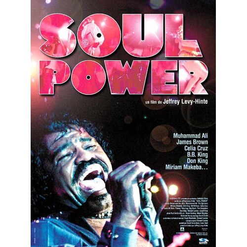 Soul Power - Véritable Affiche De Cinéma Pliée - Format 40x60 Cm - De Jeffrey Levy-Hinte Avec Muhammad Ali, James Brown, Celia Cruz, B.B. King, Miriam Makeba - 2009
