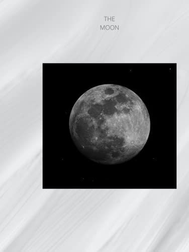 The Moon: For Console Table, End Table Coffee Table, Bookshelf Display & Show Home | Design On Spine 11"X8"Inch