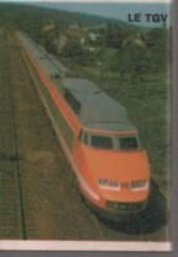 Petite Boîte D'allumettes Sncf Le Tgv