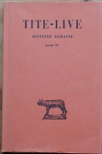 Histoire Romaine - Tome Iv - Livre Iv