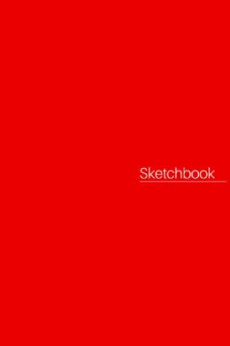 Small Sketch Pad 4x6: Red Mini Simple Sketch Book For Drawing: Tiny Sketchpad Pocket Journal For Sketching And Doodling, 64 Pages