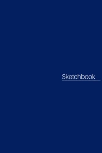 Small Sketch Pad 4x6: Blue Mini Simple Sketch Book For Drawing: Tiny Sketchpad Pocket Journal For Sketching And Doodling, 64 Pages