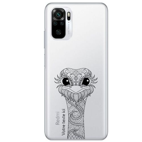 Coque Redmi Note 10 4g Et 10s Autruche Mandala
